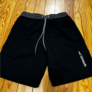 Speedo Men's Black Swim Shorts
